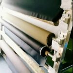 Vải polyester chống tĩnh điện 100% với sợi dẫn điện