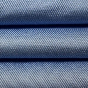 100% cotton twill chải vải nhuộm đồng phục bảo hộ lao động hàng may mặc vải