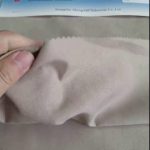 Thụy Sĩ chéo crepe 99% POLYCOTTON + 1% CARBON YARN taffeta vải cho đồng phục điện tử